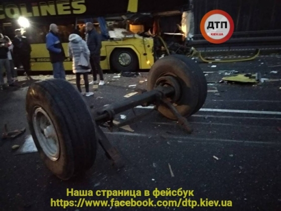 В Чехии автобус с украинцами попал в ДТП, есть пострадавшие
