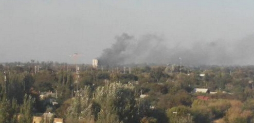 В Донецке взорван дом, где находились боевые отряды Гиви и Моторолы