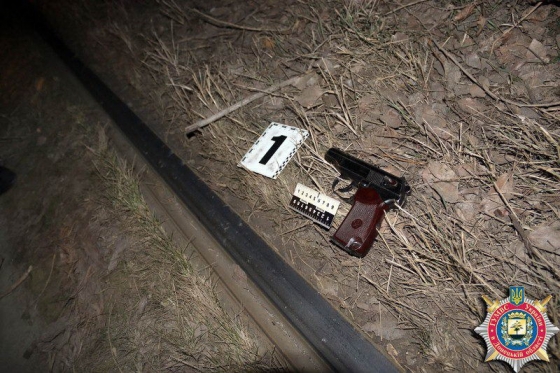 Нападение террористов на милиционеров в Мариуполе