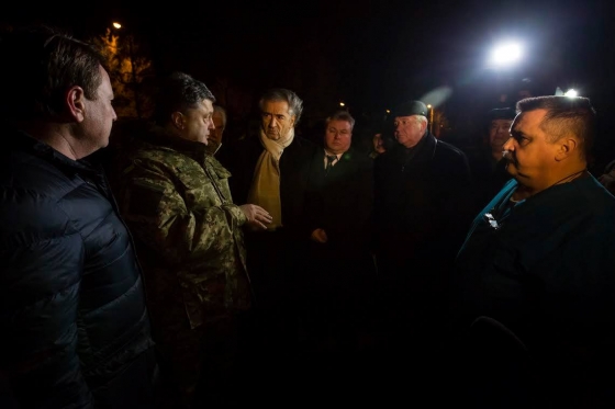 Президент відвідав Краматорськ, є докази застосування касетних боєприпасів російського виробництва