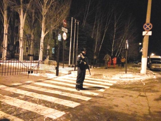 Полиция проверяет информацию о заминировании Краматорского отдела полиции