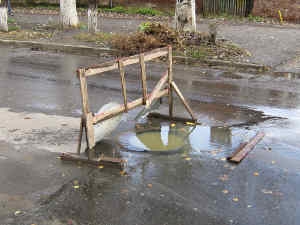 Славянск снова тонет в стоках