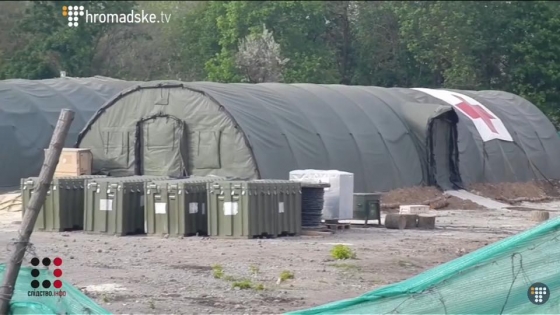 Минобороны прячет остатки разворованого американского госпиталя в Константиновке