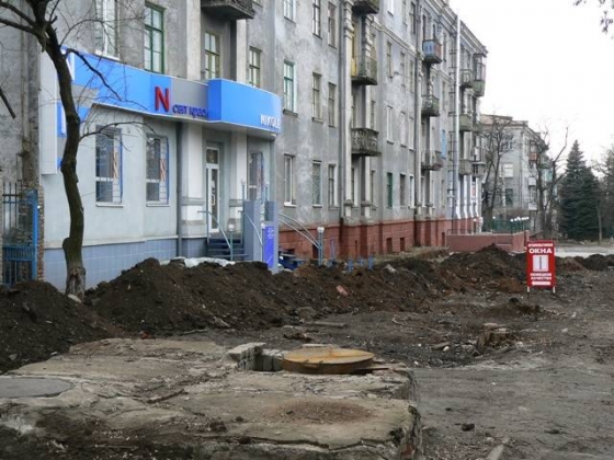 Почему траншеи стали непременным атрибутом улиц Краматорска?