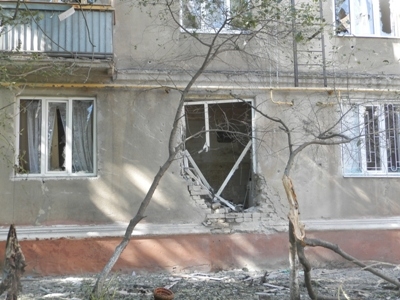 В Краматорске снаряд попал в квартиру. Куда обращаться?