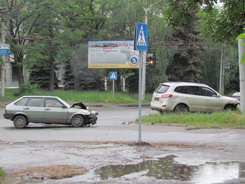 На улице Ленина в Краматорске произошло ДТП  