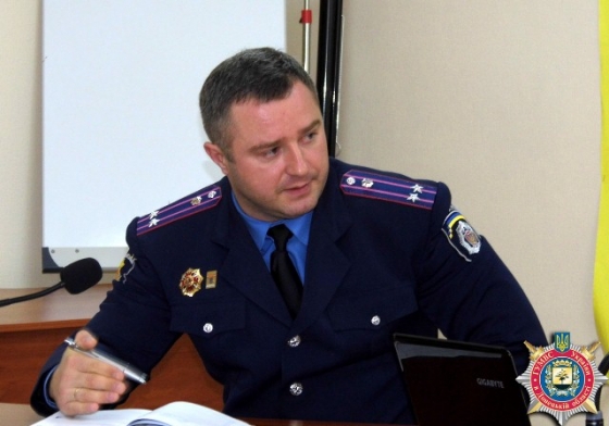 Глава краматорской милиции принял участие в онлайн конференции с жителями города