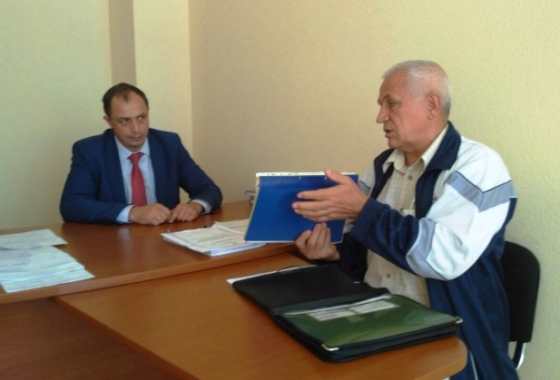 В Краматорске на прием к прокурору Донецкой области пришло около 20 человек