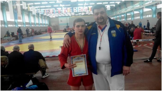Краматорчанин Алексей Полтавцев стал чемпионом Украины по самбо