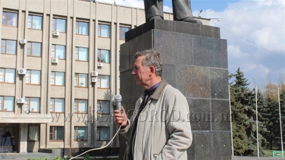 Первый секретарь компартии Славянска Анатолий Хмелевой: «Сегодня готовится провокация со стороны наших противников»