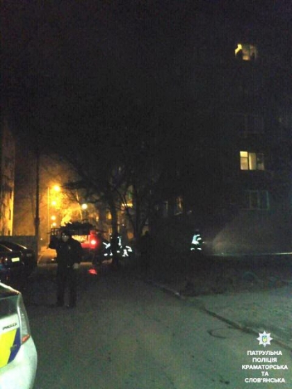 В Краматорске во время пожара погибла женщина