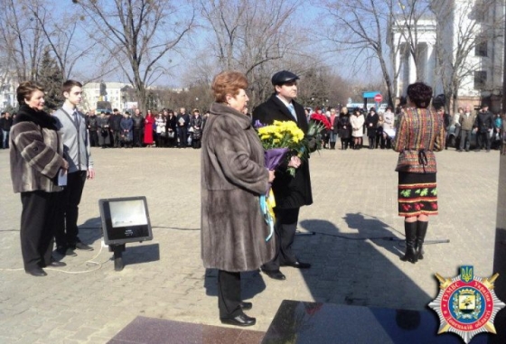 В Краматорске прошел митинг в честь Великого Кобзаря