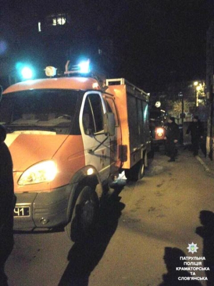 В Краматорске во время пожара погибла женщина (фото)