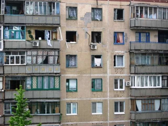 В Краматорске в жилом доме произошел взрыв