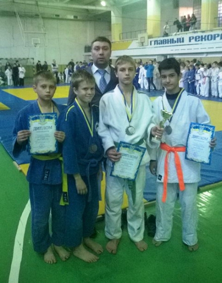 Краматорчане заняли призовые места в турнире по дзюдо
