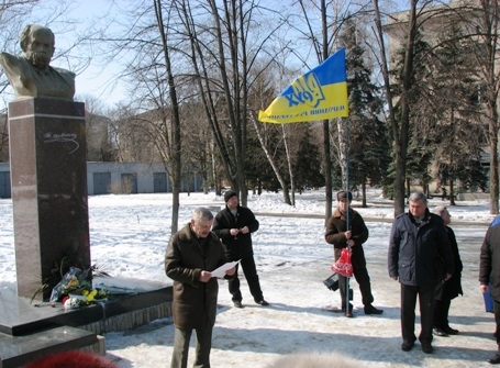 В Краматорске почтили память Тараса Шевченко