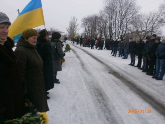 В Староварваровке простились с юным защитником Украины