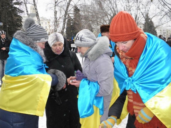 В Краматорске почтили память погибших мариупольцев