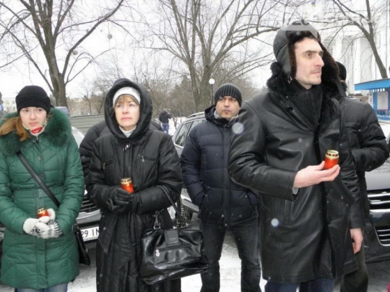 В Краматорске почтили память погибших мариупольцев