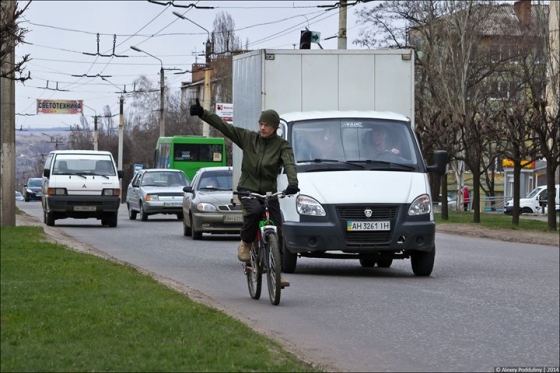 В Краматорске снова живая цепь поддержала единство Украины