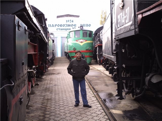 музей железнодорожного транспорта трудяга ТЭ3