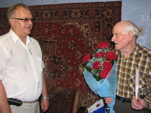 Краматорчанин Иван Павленко отметил 100-летний юбилей