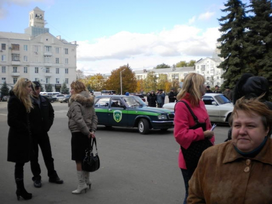 Митинг предпринимателей в Краматорске