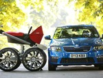 Skoda выпустила детскую коляску-внедорожник (фото)