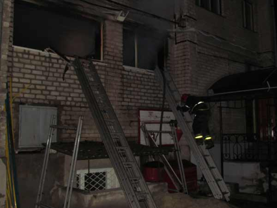В гостинице &quot;Краматорск&quot; произошел пожар 