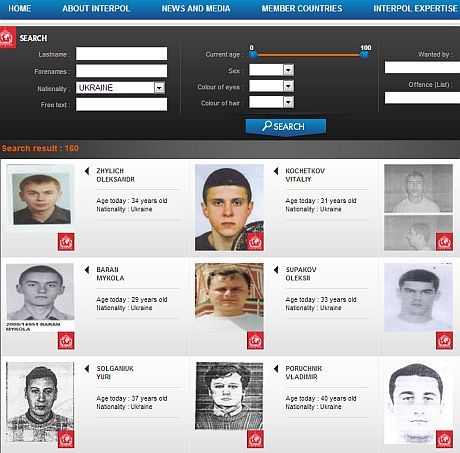 Украина объявила в международный розыск почти 900 человек - Укрбюро Интерпола