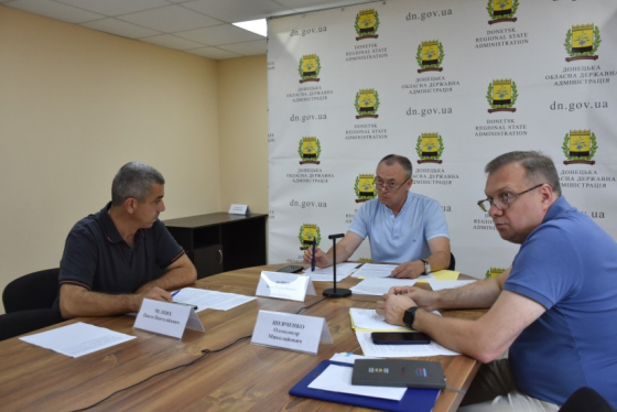 Донеччина взяла участь у засіданні Координаційного штабу з евакуації