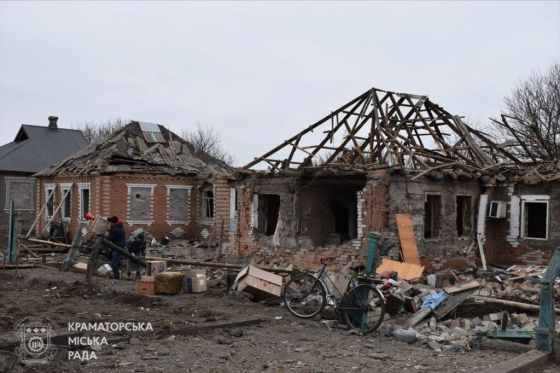 23 січня росіяни вдарили по Краматорську керованою авіабомбою