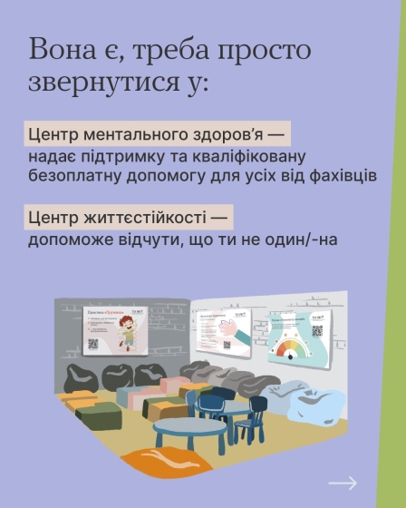 Де шукати доступну підтримку для ментального здоров’я?