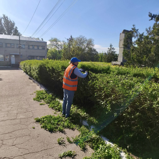 У краматорській Красноторці тривають роботи з благоустрою