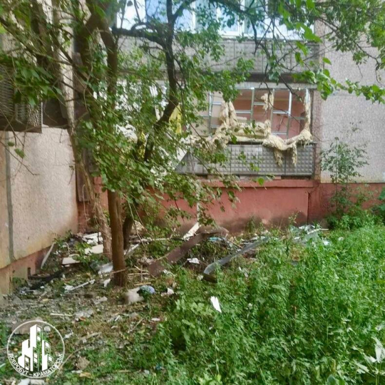 Наслідки нічного обстрілу Краматорська: 6 БпЛА 