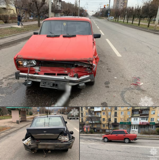 Водій, який не дотримався безпечної дистанції та скоїв ДТП, отримав від патрульних протокол