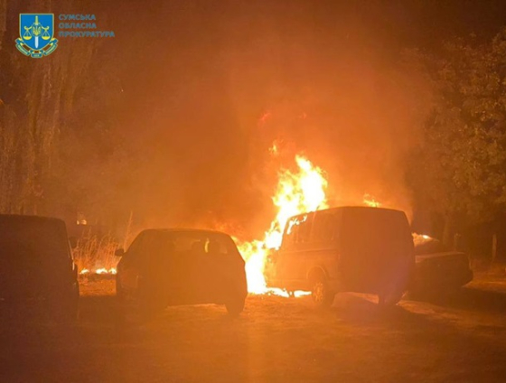 На Сумщині та Київщині затримано паліїв авто військових