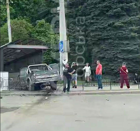 Вчора у Краматорську авто в&#039;їхало у підземний перехід