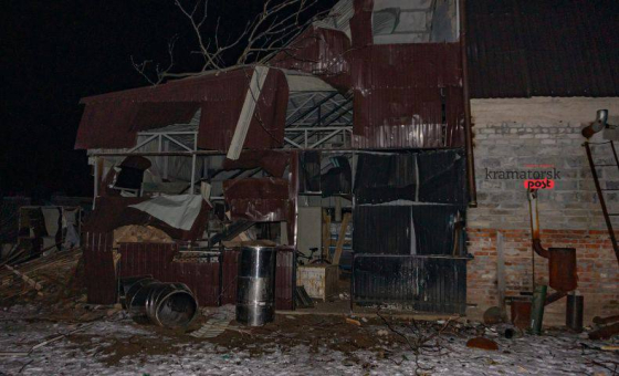Вночі, 1 березня, Краматорськ зазнав ворожого обстрілу - приватний сектор