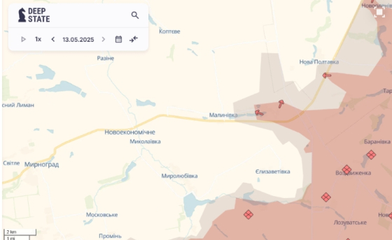 Війська РФ просунулися біля трьох населених пунктів на Донеччині — DeepState