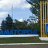 У Краматорську оновили в’їзну стелу: хто займався роботами та як вона тепер виглядає